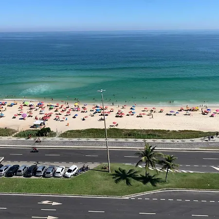 Apart Hotel Em Frente A Praia Da Barra Da Tijuca, Vista Total Para O Mar